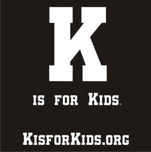 K Is For Kids T-Shirt Design