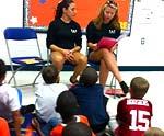 Boys & Girls Club Enjoy Story Time with Teens