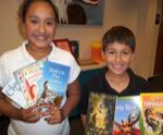 Students Happy to See New Books as Collier County Media Specialists Bring New Books from K is for Kids